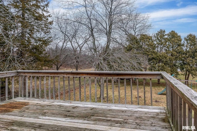 view of deck