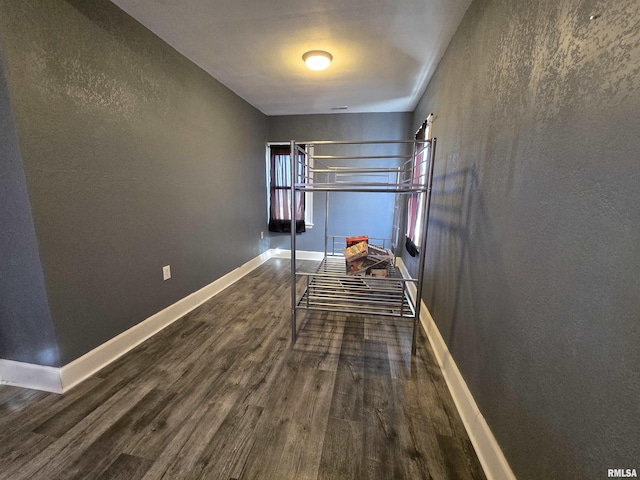 interior space with wood-type flooring