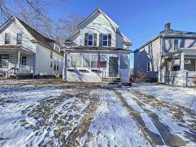 view of front of house