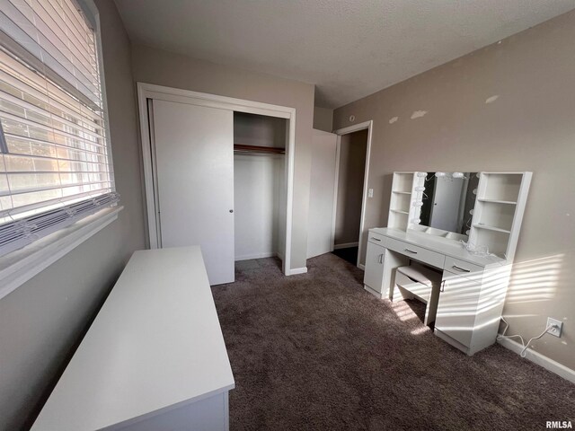 basement featuring dark hardwood / wood-style floors