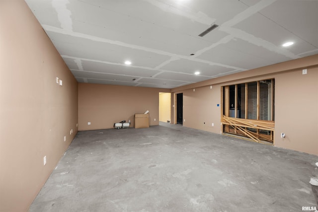 2260 260th Ave, De Witt, IA 52742 - below grade area with recessed lighting