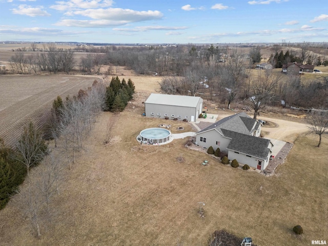 2260 260th Ave, De Witt, IA 52742 - overview of rural landscape