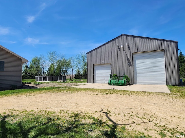 2260 260th Ave, De Witt, IA 52742 - view of detached garage