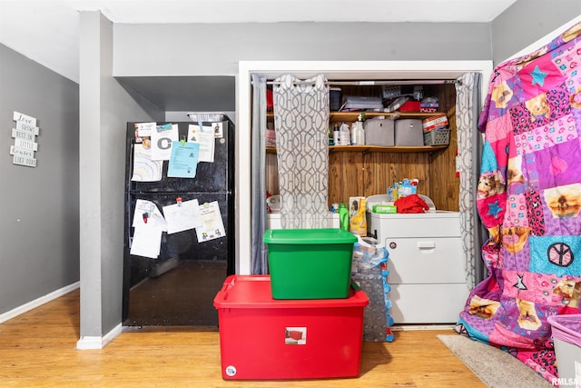 view of storage room