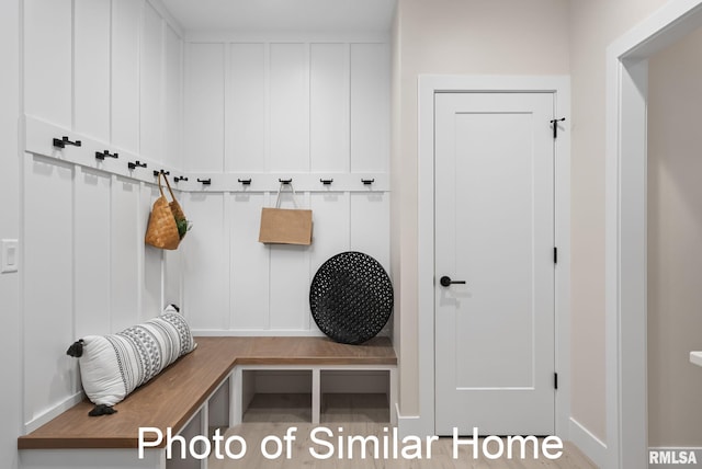 view of mudroom