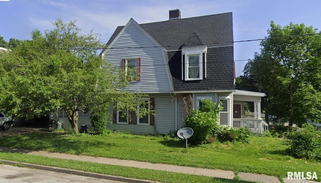 view of property exterior featuring a lawn