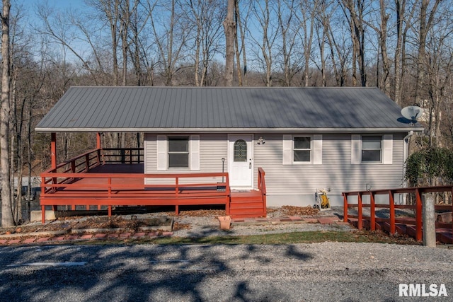 view of front of house