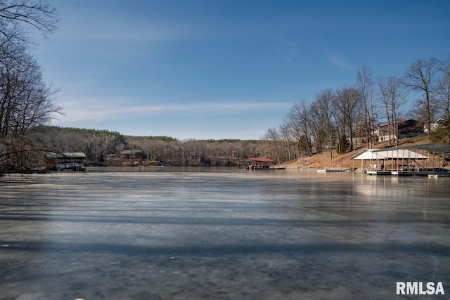 property view of water