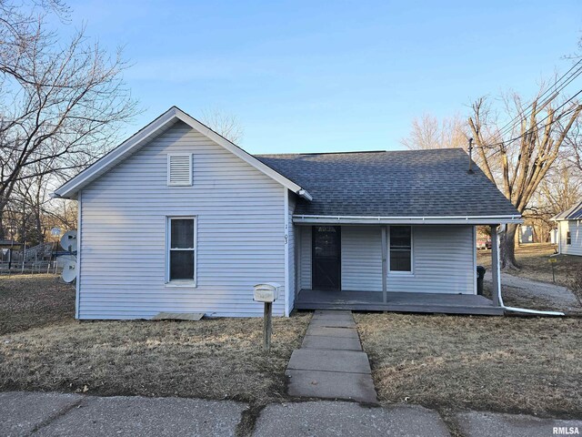 view of front of house featuring covered porch