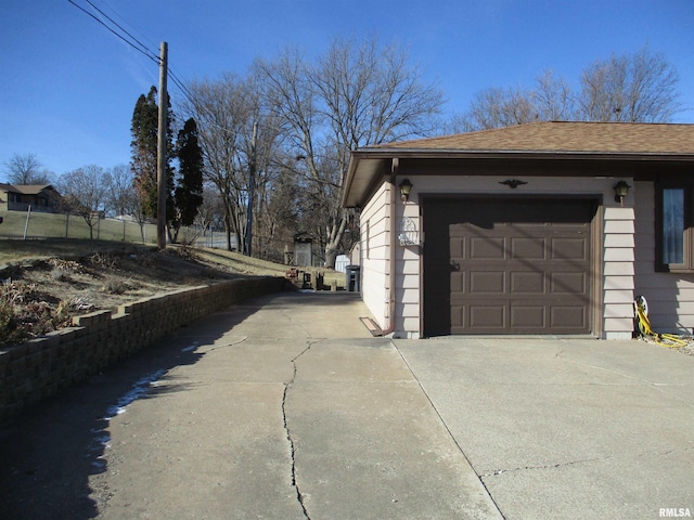 view of side of home