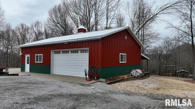 25065 Rock Springs Hollow Rd, Thebes, IL 62990 - view of detached garage