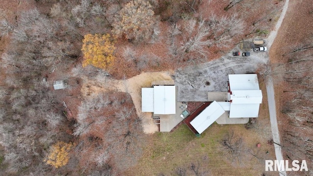 25065 Rock Springs Hollow Rd, Thebes, IL 62990 - bird's eye view