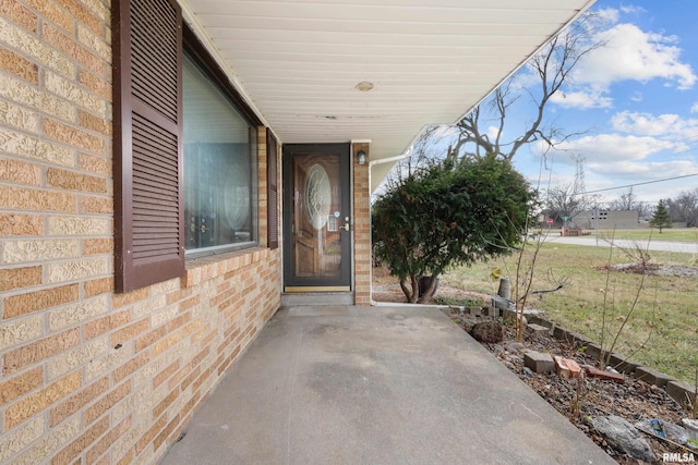 view of entrance to property