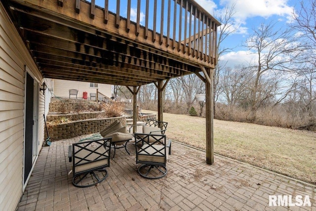 view of patio