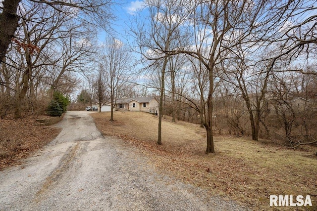 view of road