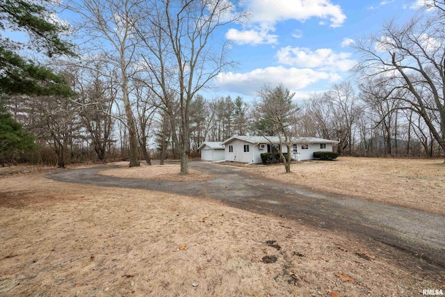 view of ranch-style house