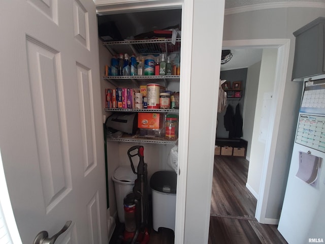 view of pantry