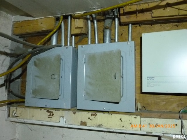 utilities with electric panel