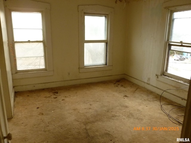 view of empty room