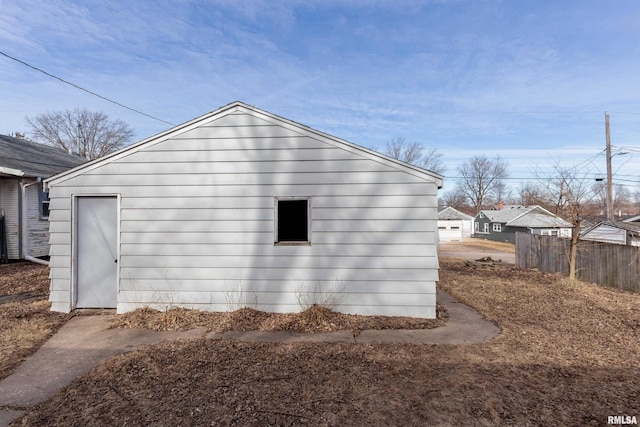 view of property exterior