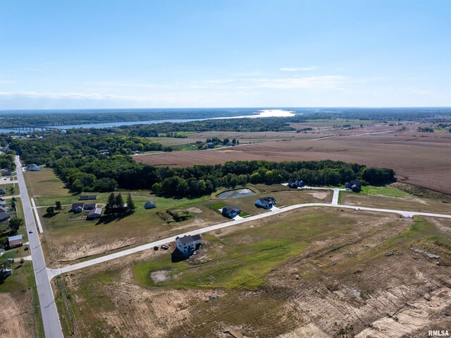 LOT38 Frank Ct, Le Claire, IA 52753 - drone / aerial view featuring a rural view