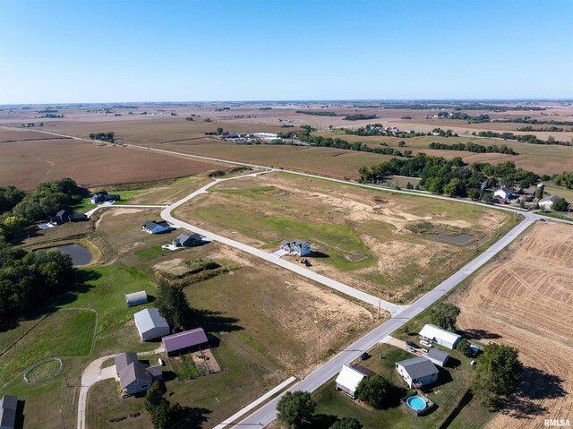 LOT38 Frank Ct, Le Claire, IA 52753 - aerial view with a rural view