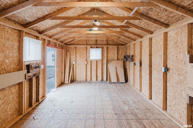 view of storage room