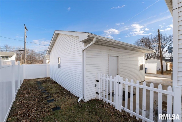 view of property exterior