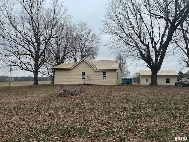 view of side of property