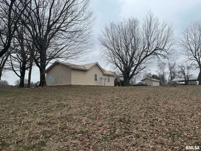 view of side of property