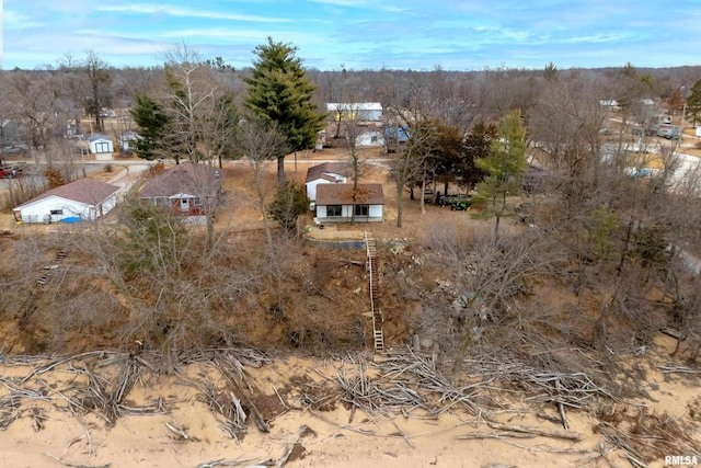 drone / aerial view