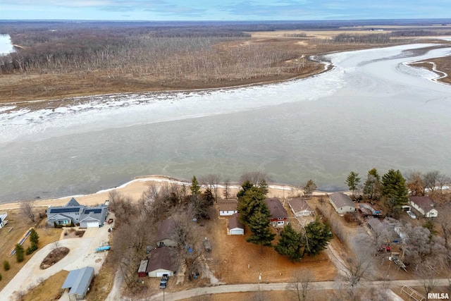 drone / aerial view