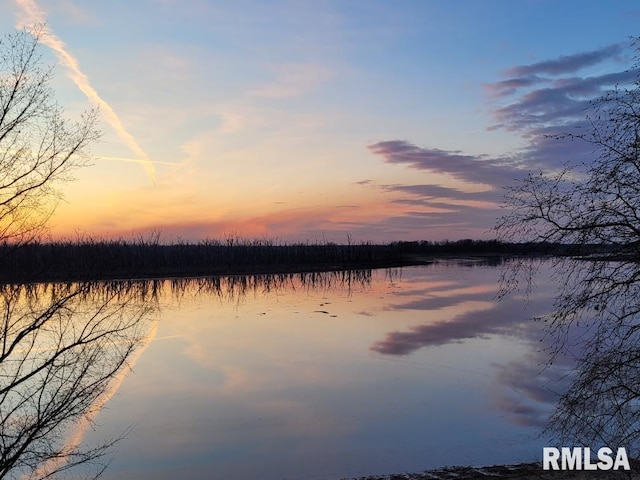 property view of water