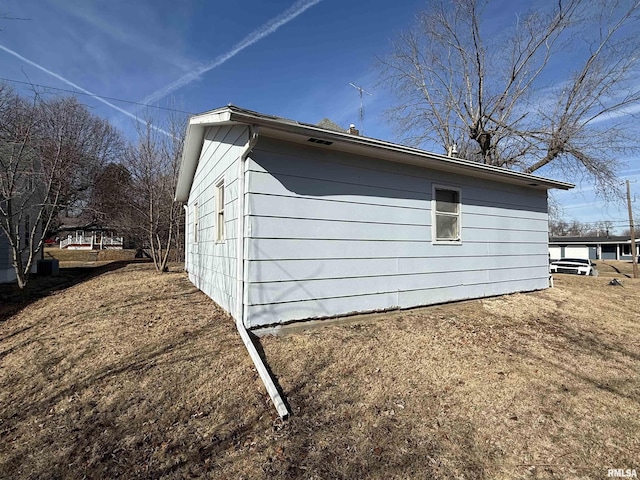 view of side of property