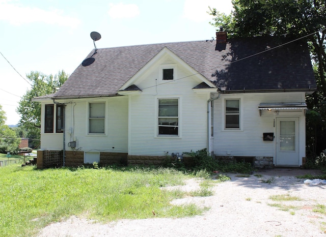 view of back of house