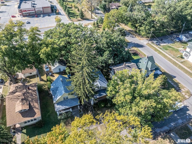 drone / aerial view
