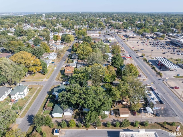 aerial view