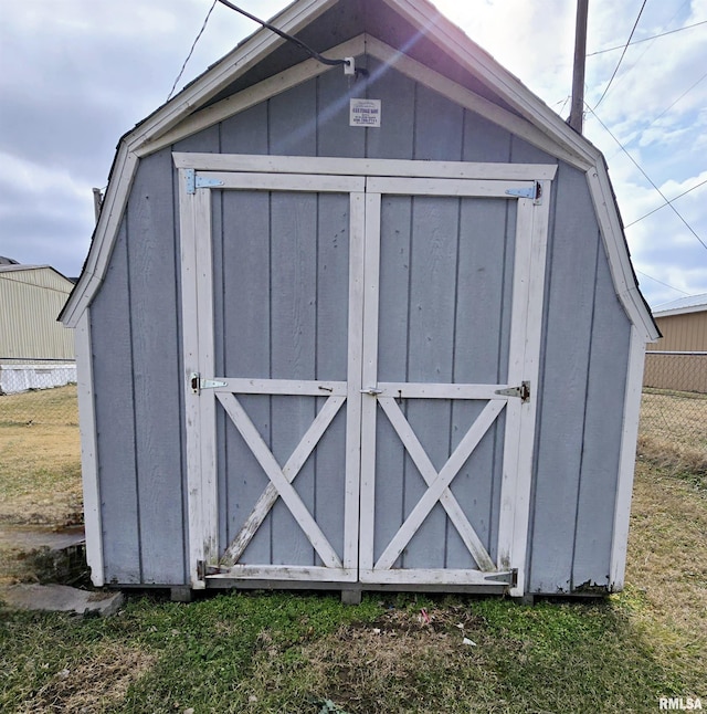 223 N King St, Hurst, IL 62949 - view of shed