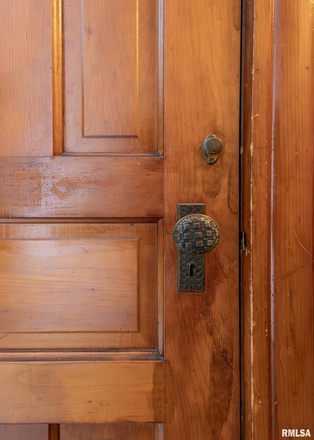 view of details