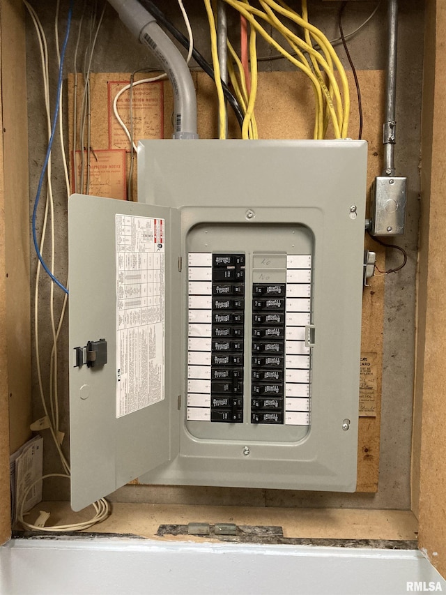 utilities with electric panel