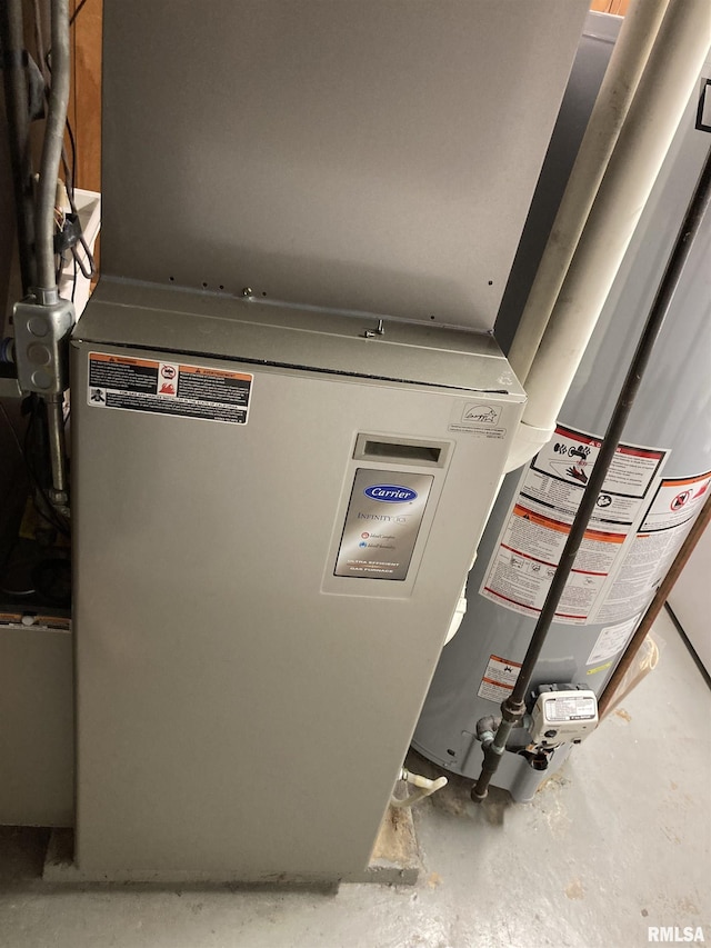 utilities with water heater