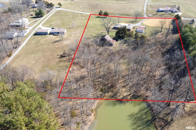 1595 Casper Church Rd, Cobden, IL 62920 - aerial view featuring a rural view