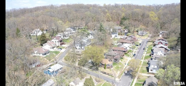 114 Dewhurst St, Savanna, IL 61074 - aerial overview of property's location featuring a forest and nearby suburban area