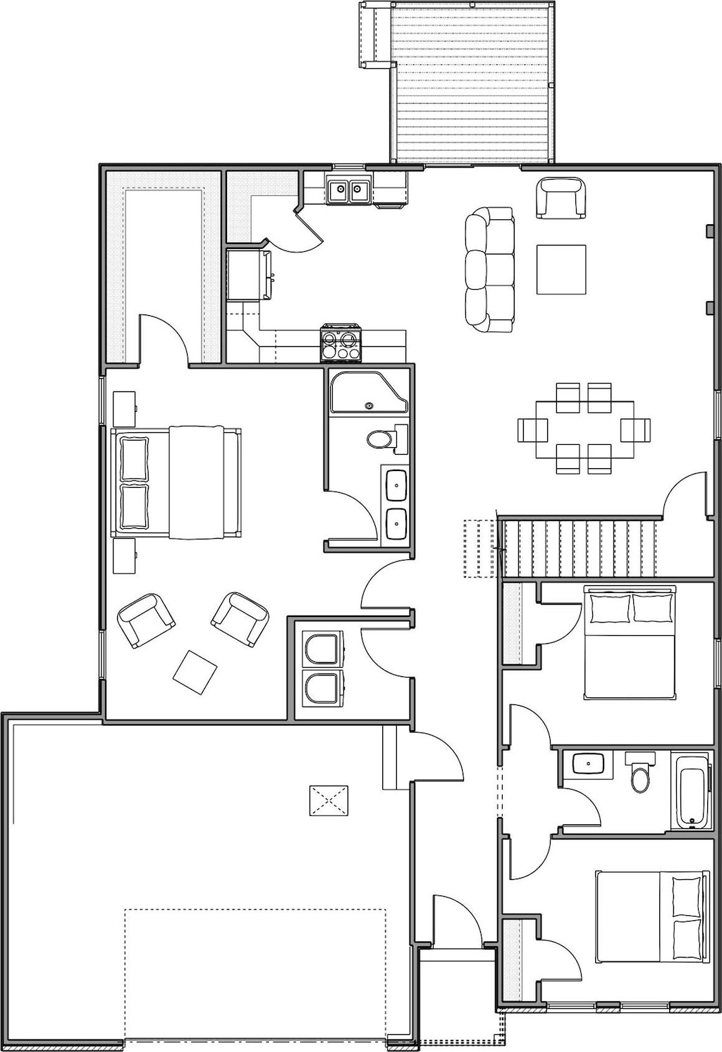 1536 Rhinelander Dr, Davenport, IA 52804 - floor plan