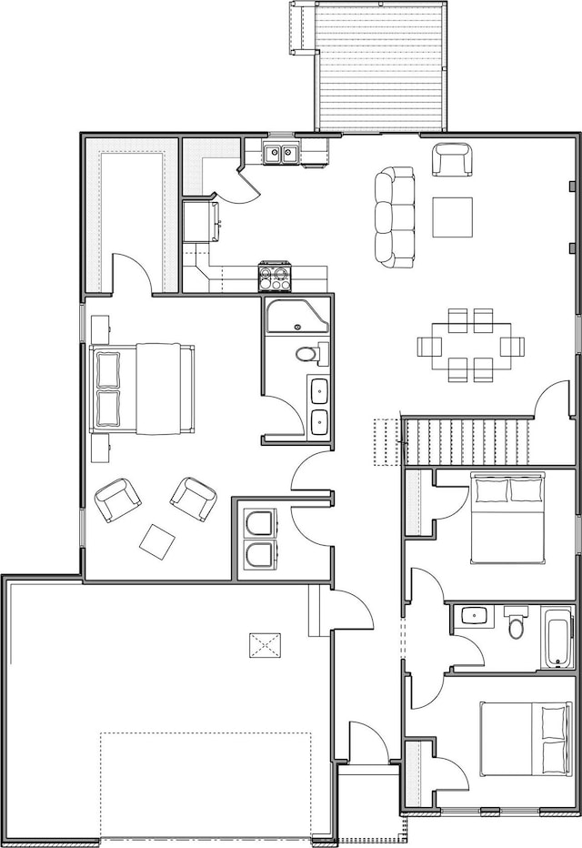 1536 Rhinelander Dr, Davenport, IA 52804 - floor plan