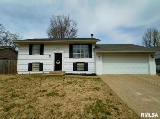 506 Timothy Ln, Carterville, IL 62918 - view of front of home featuring an attached garage and driveway