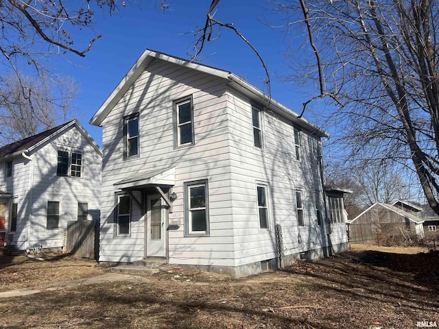 view of front of house