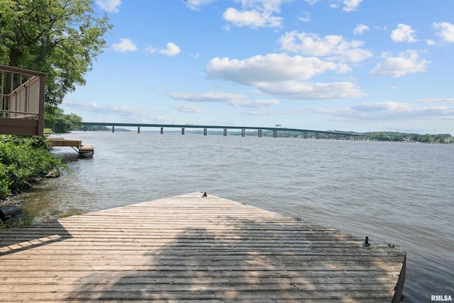 2 S Shore Ln, Rapids City, IL 61278 - dock area featuring a water view