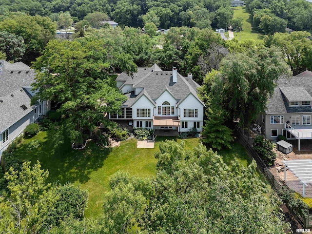 2 S Shore Ln, Rapids City, IL 61278 - aerial view of property and surrounding area