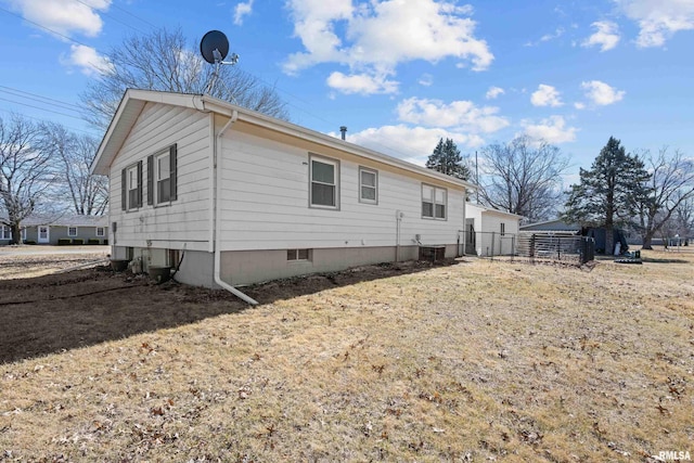 view of property exterior with cooling unit